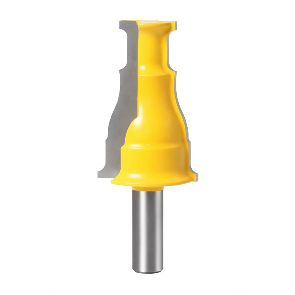 High Efficiency Wood Router Bit 12.7mm Shank Molding Milling Cutter For Door Frame Cabinet Line Trimming Tool