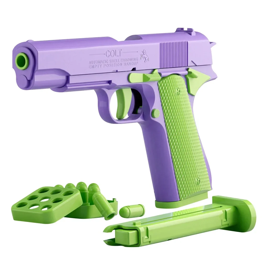 Mini modello Gravity Straight Jump Toy 3D Printed Gun Cub giocattolo antistress per bambini regalo di natale