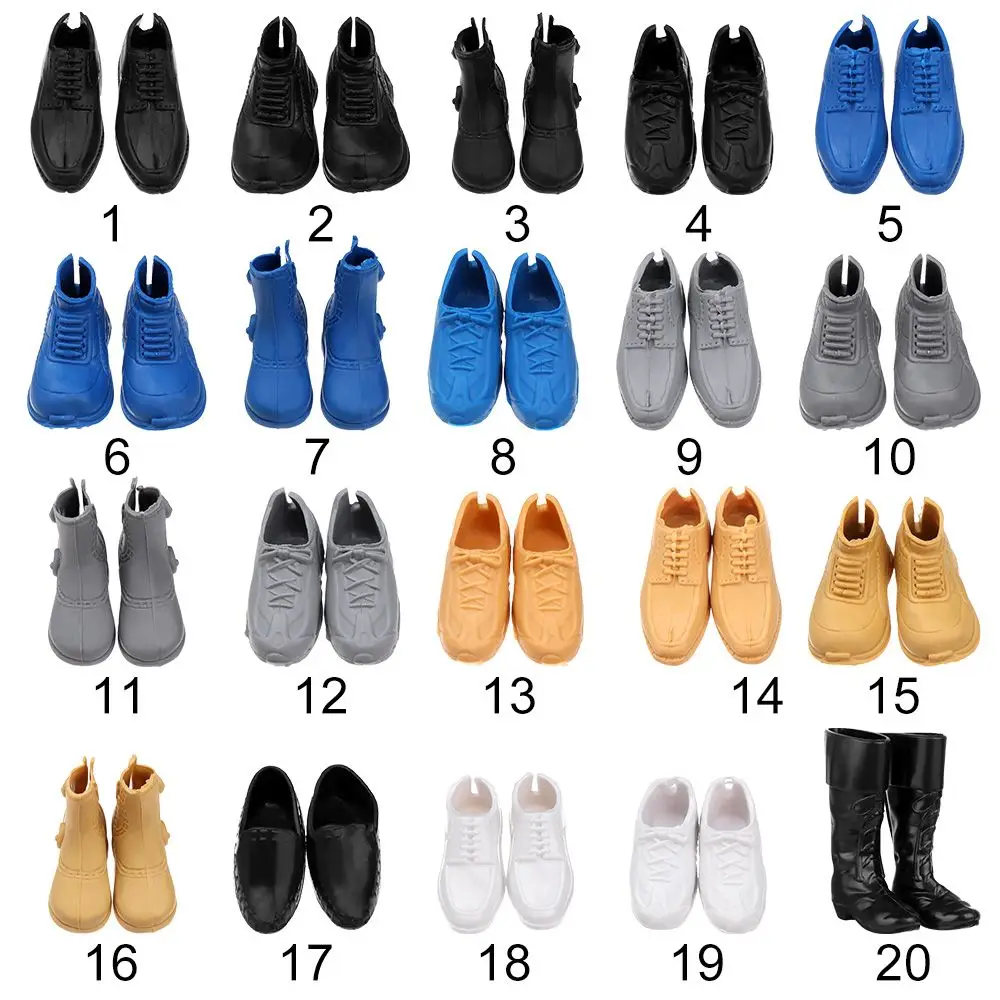 1/6 Male Dolls Original Fashion Doll Shoes Prince Males Boots Sandals Kids DIY Dressing