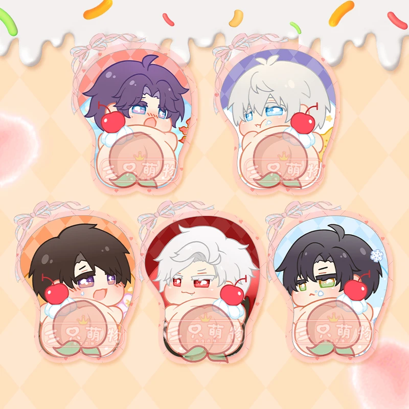 

Коврик для мыши Love And Deepspace Xavier Zayne Rafayel Sylus, коврик для мыши, костюм для косплея, аниме, игровой коврик для мыши, подарки на Рождество и день рождения