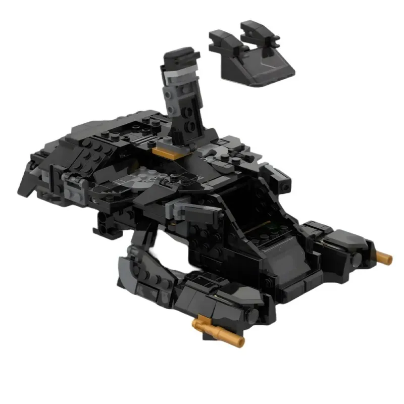 

MOC 398PCS Dark Knight Superhero Aircraft Model Technical Movie Vehicle Building Blocks Set Adults Fun Man Toys Desk Decor