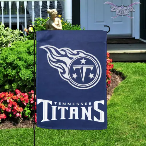 Tennessee Titans garden flag double sided 12