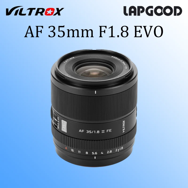 

Объектив Viltrox AF 35mm F1.8 EVO FE Z для полнокадровых камер с автофокусом, для Sony E и Nikon Z, серия EVO