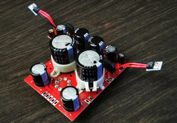 Reproduction of AN300B power amplifier power board/electronic tube rectifier front-end power board