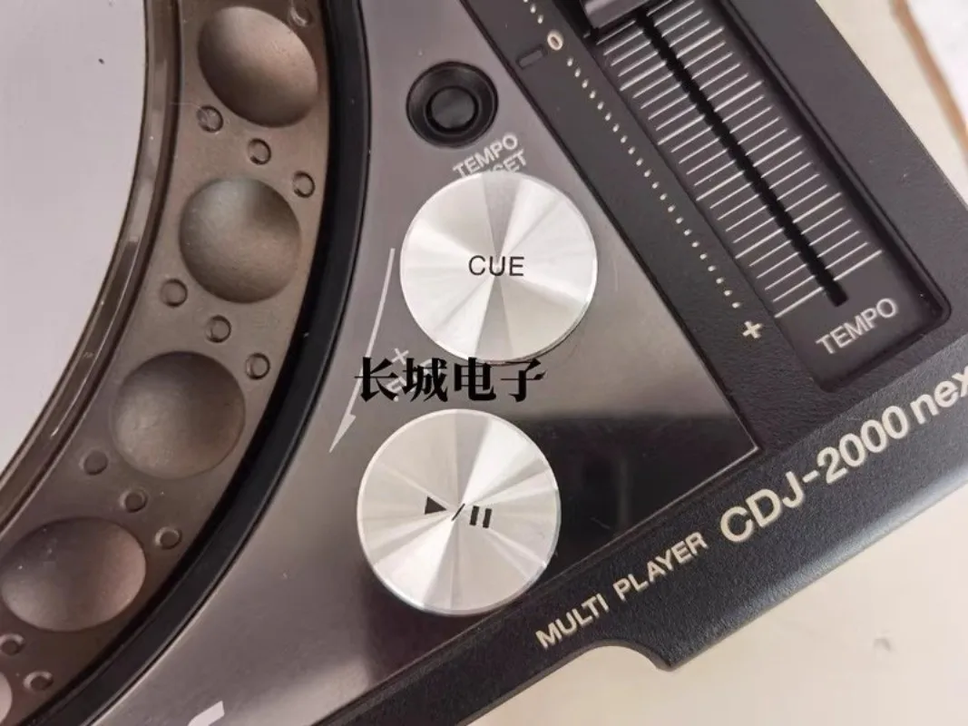 Play Pause Button Protector Sticker Aluminum Alloy for Pioneer CDJ2000 DJ Player