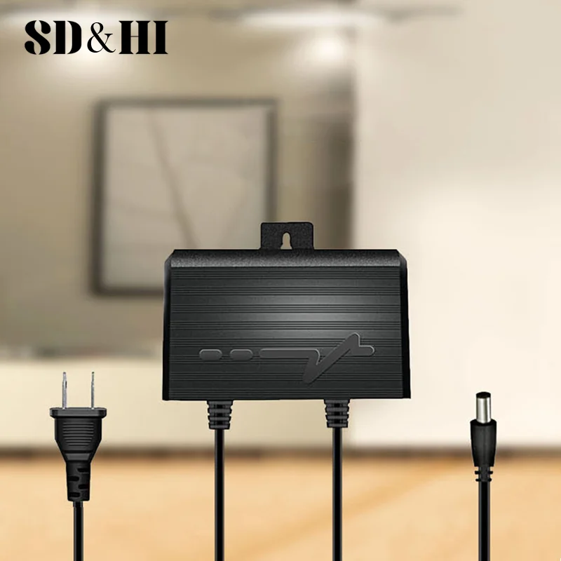 Power Supply 12V 2A CCTV Camera Power Adapter Waterproof EU US Plug Adapter 2.1 X 5.5mm For Monitor CCTV Camera Charger