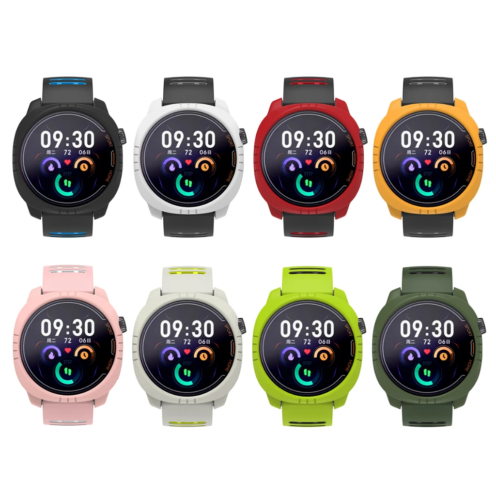 For Keep Watch Pilot 1 Case Candy colors Silicone Protective Cover Shell Frame Bumper Protector Smartwatch Accessories