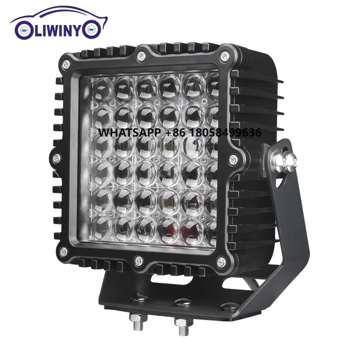 

Liwiny 12V 24V Led Offroad Work Lamp 9inch Led Vehicle Work Light 360w Square Auto Lighting System Led Light Bar