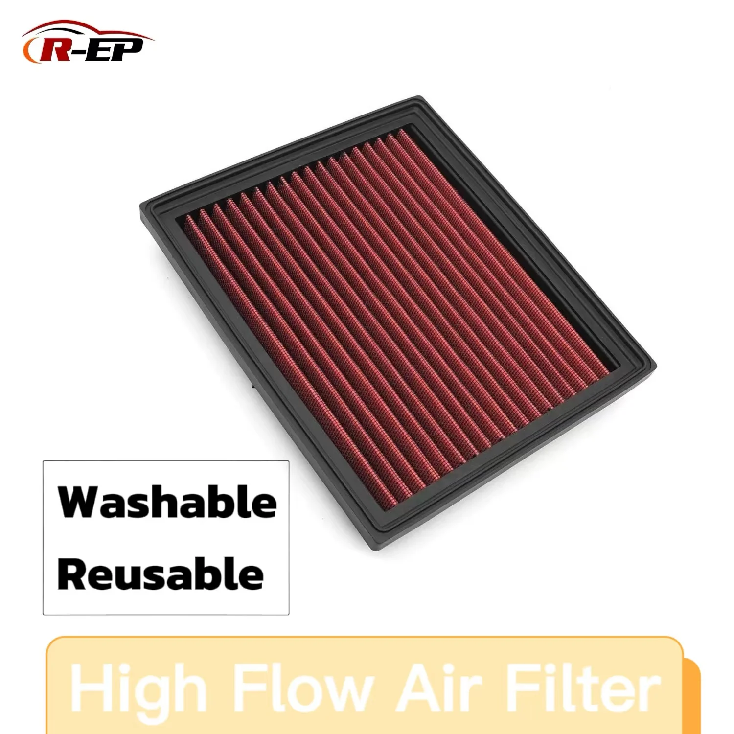 Car High Flow Air Intake Filter For Toyota Corolla Levin Hybrid/Hybrid E+ Prius Lexus CT200H NX300H Washable Sport Air Filters