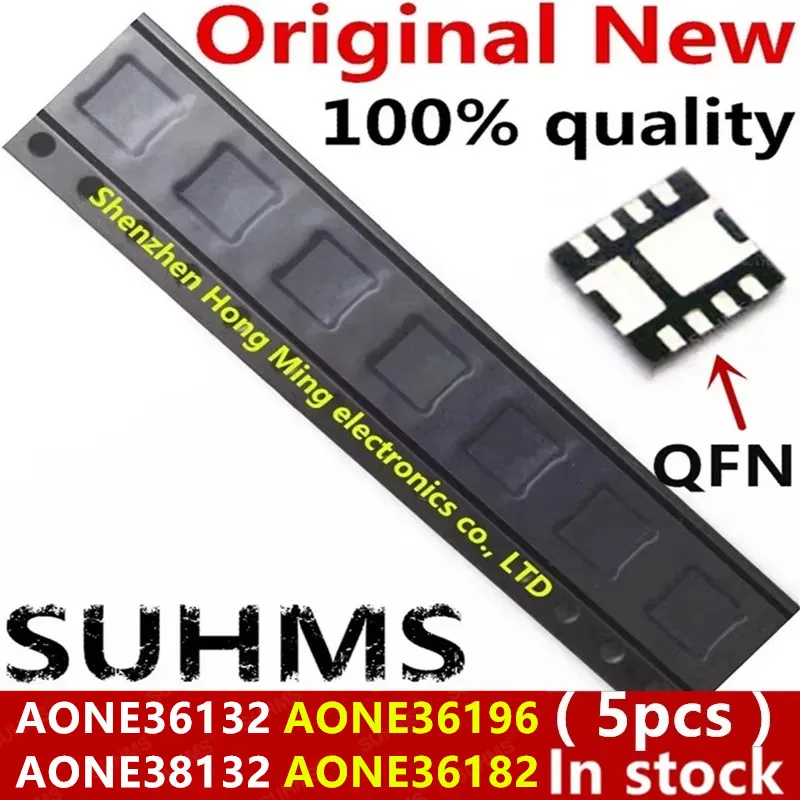 (5 قطعة) 100% جديد AONE36196 AONE36182 AONE36132 AONE38132 AON36196 AON36182 AON36132 AON38132 AO 36196 36182 36132 38132 QFN-8