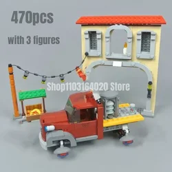 470pcs Dorado Showdown Building Blocks FIT 75972 Model Bricks Toys for Chilren Gift