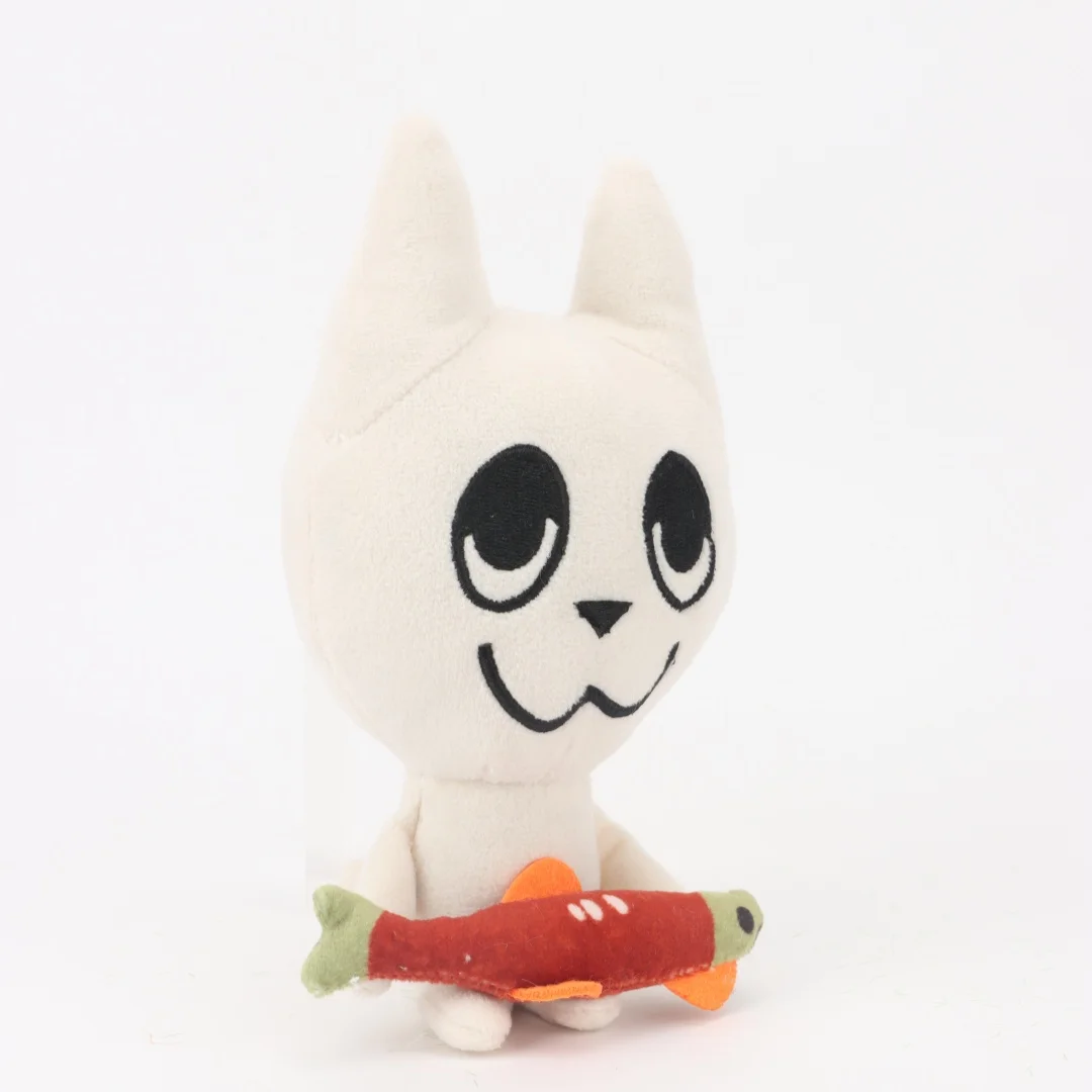 20 ซม./7.87in WebFishing Cat Plush ของเล่นเกมตุ๊กตาน่ารักการ์ตูนแมวตุ๊กตาของเล่นสําหรับเด็กวันเกิด Xmas ของขวัญตกแต่งบ้าน