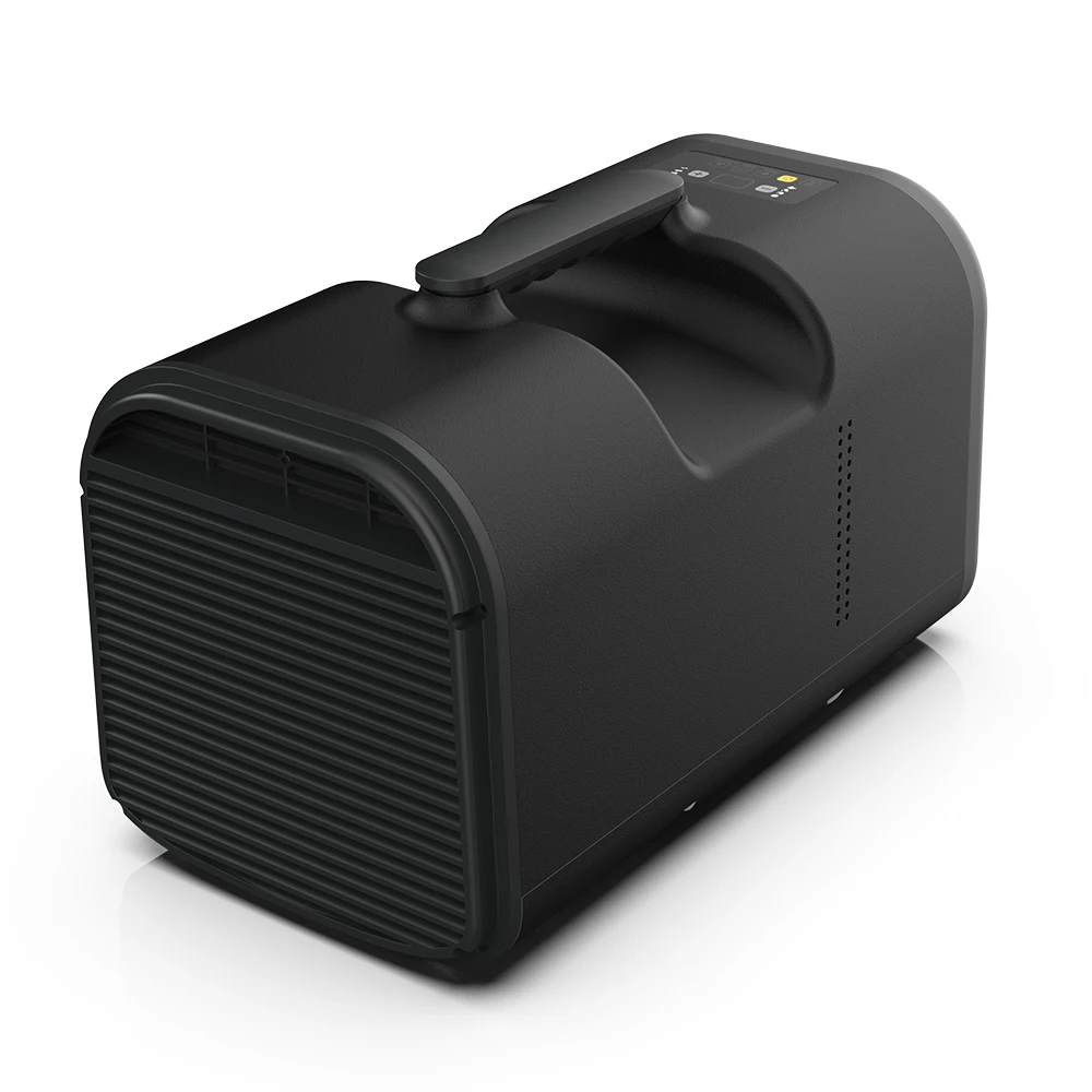 حار التيار المتناوب تيار مستمر 12 فولت 24 فولت 220 فولت 4500BTU المحمولة في الهواء الطلق مكيف الهواء غرفة السيارة التخييم Rv تبريد مكيف الهواء