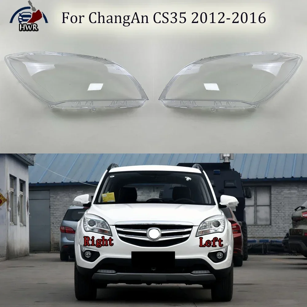 

For ChangAn CS35 2012 2013 2014 2015 2016 Car Accessories Headlight Shell Lamp Shade Lens Transparent Headlamp Cover Plexiglass