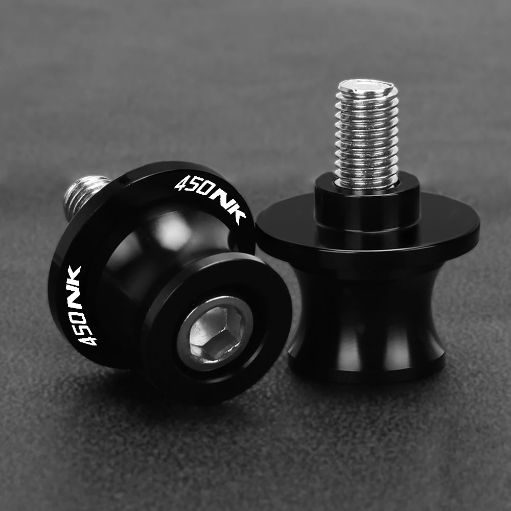 For CFMOTO CF MOTO 450NK 450 NK 450nk 2022 2023 2024 Motorcycles Accessories 10MM Swingarm Spools Rear Stand Screws Sliders New