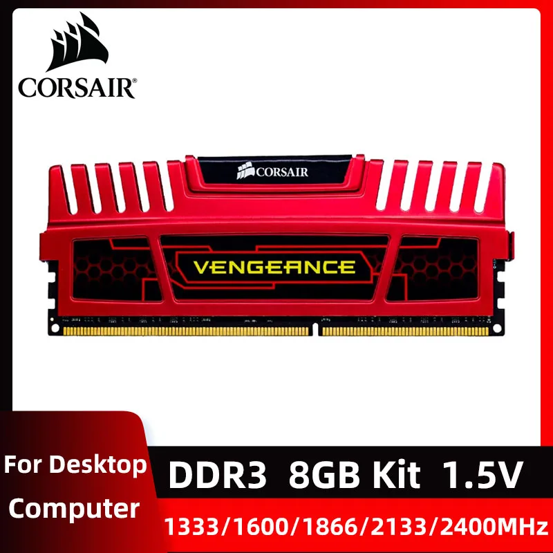 CORSAIR Vengeance LPX DDR3 Kit 8GB 16GB 2400MHz 2133MHz 1866MHz 1600MHz 1333MHz Desktop Memória DIMM 1.5V PC-19200 240Pin 17000