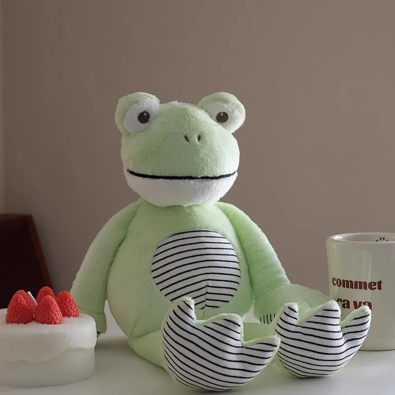 42 cm Lange Beine Frosch Stofftier Weiche Grüne Frösche Plüschtiere Baby Kuscheln Schlafpuppen Geburtstagsspielzeug für Kinder