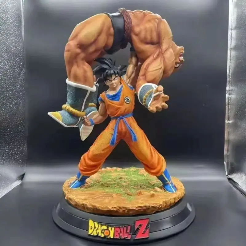Dragon Ball Son Goku Action Figure - Modelo Nappa Clássico Ornamento de Mesa Estátuas de Anime Brinquedo Colecionável Presente para Fãs