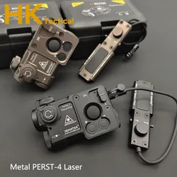 SOTAC Tactical CNC PERST-4 Visible Green Laser/IR Indicator With Control Pressure Switch Fit 20mm Rail Indicator Aiming Weapons