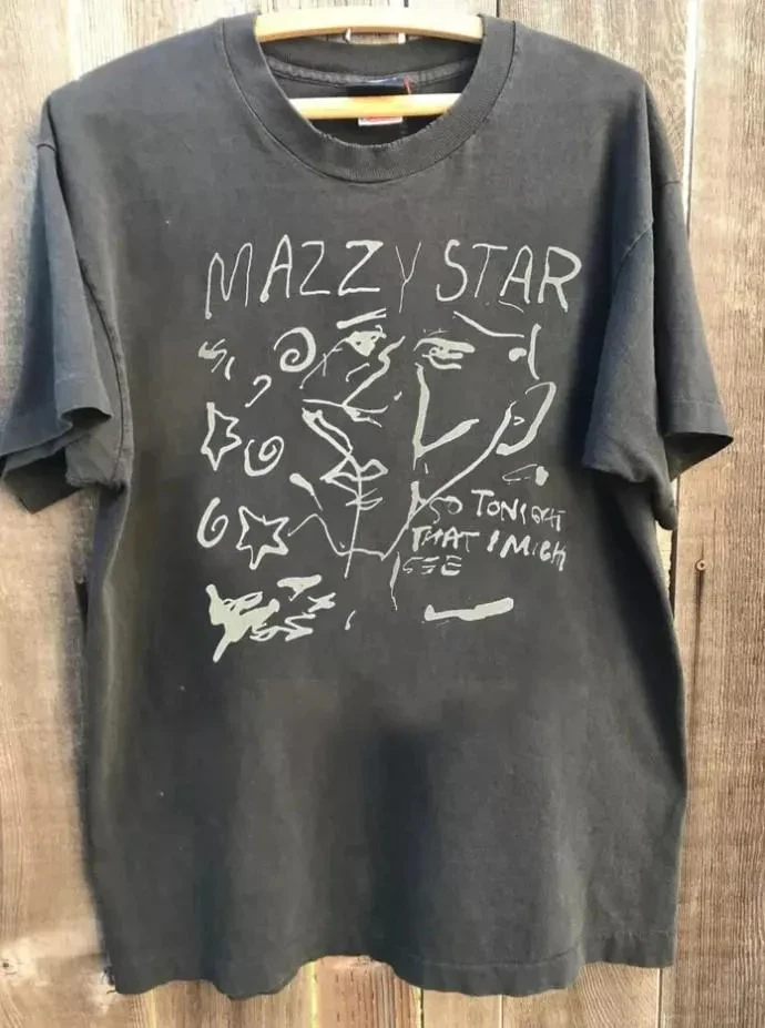 Mazzy Star T-Shirt, Comfort Colors Premium Cotton Shirt, Oversized Baggy Shirts, Among My Swan Album Shirt, Cute Graphic Tees