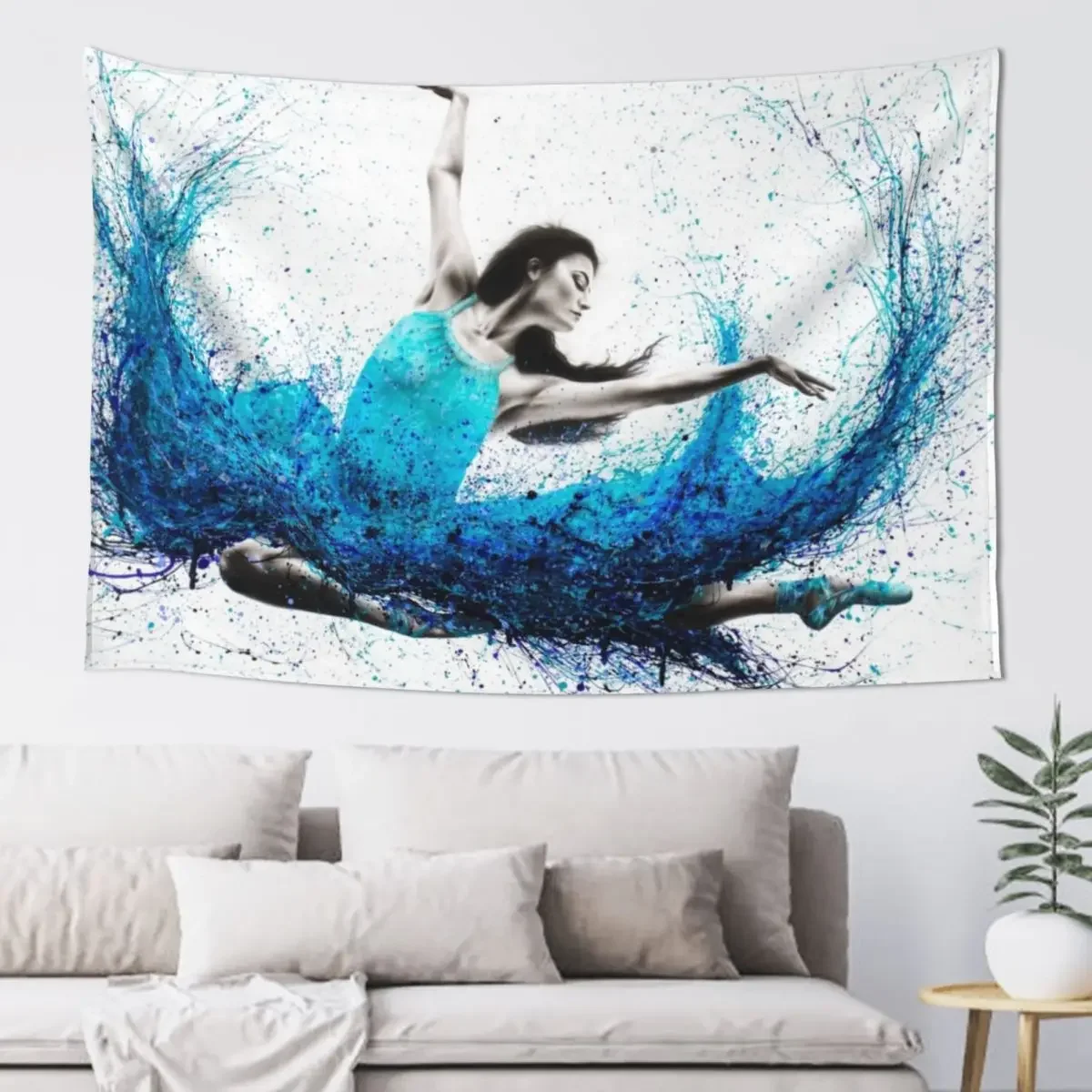

Luna Marina Ballet Tapestry Decoration Pictures Room Wall Wallpaper House Decorations Decorative Paintings Tapestry