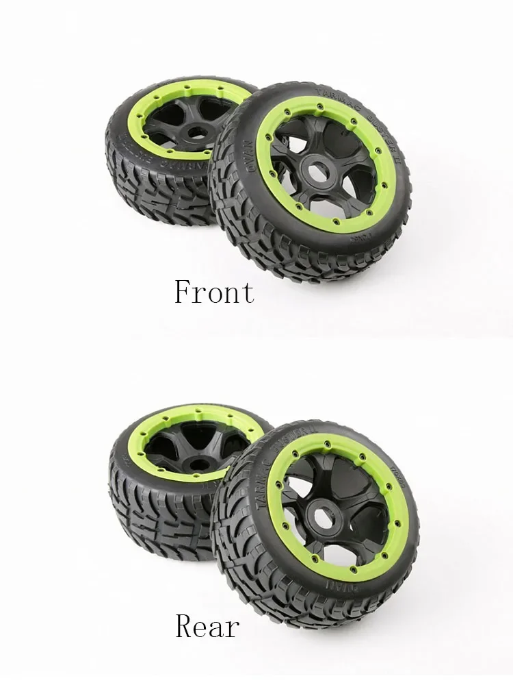 Front or Rear Highway-road Wheel Tire Set for 1/5 HPI ROVAN KM Baja 5B