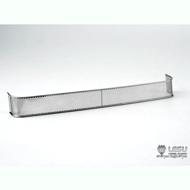 Metal Simulation Front Stone Sand Net Decorate Upgrade for 1/14 Tamiya RC Truck Globe Liner 56304 LESU RC Truck Car
