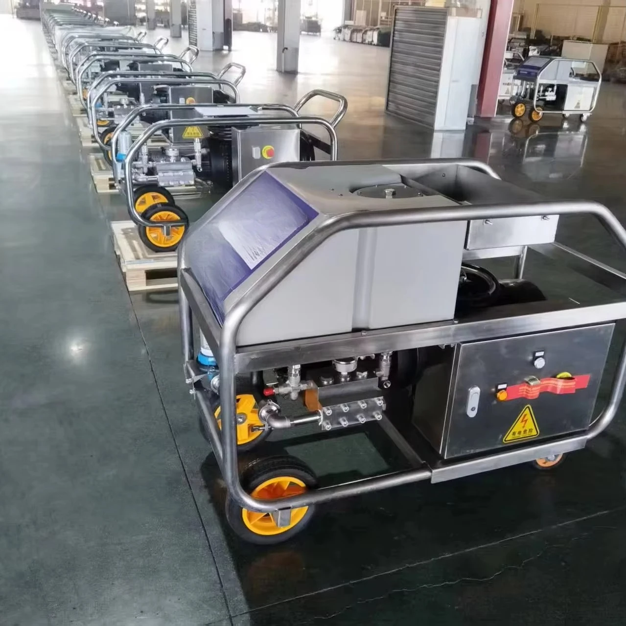 500bar 20/23 L/min 380/440 V Flowing High Pressure Washers Power Wash Cleaning Machine 7252 psi Water Jet High Pressure Washer