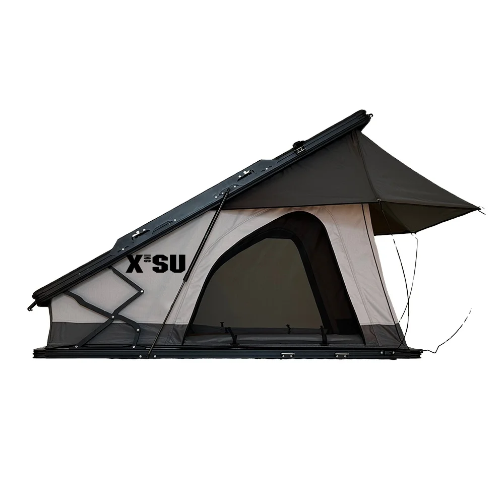 

Xscamper 2023 Aluminum Car Roof Tent Hydraulic Strut Style Hard Shell Rooftop Tent for Suv Car Vehicles