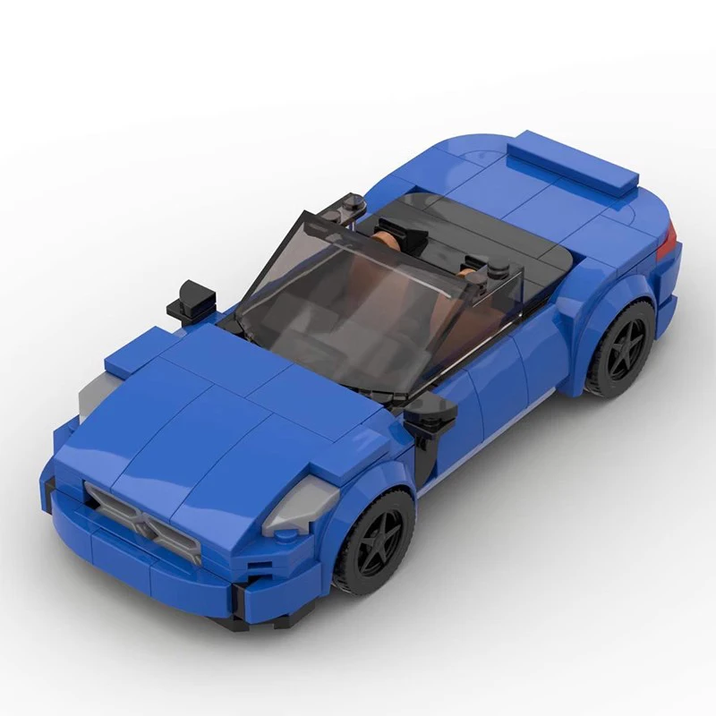 Creative building block MOC-82686 children's puzzle combination  small particle sports car brick toy speed convertible car model