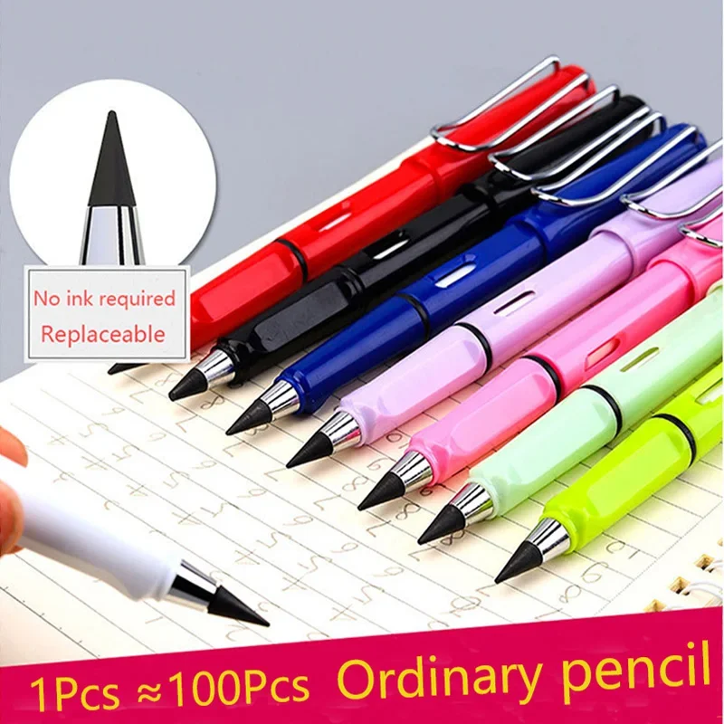 

No Ink Novelty Eternal Pen Art Sketch Painting Tools New Technology Unlimited Writing Pencil Kid Gift School Stationery Supplies