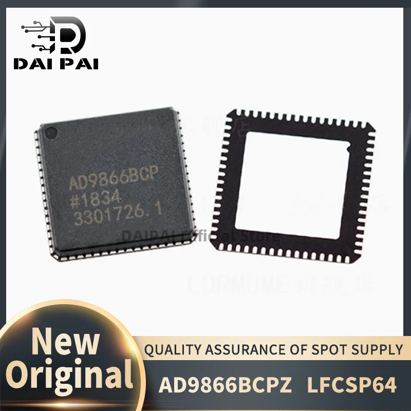 

(1 шт./лот) 100% новый оригинальный набор микросхем AD9866BCPZ AD9866BCP AD9866 LFCSP64