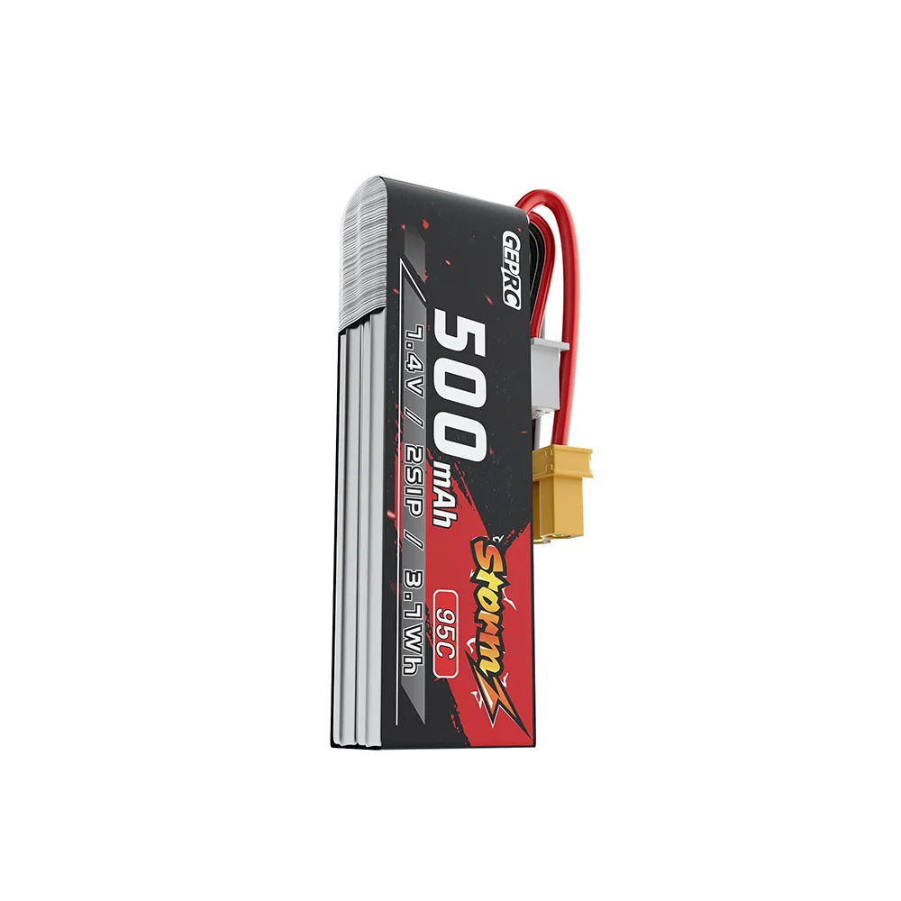 GEPRC Storm LiPo 2S 500mAh 95C Battery XT30 Suitable for Darkstar20 Series Drone RC FPV Quadcopter Accessories