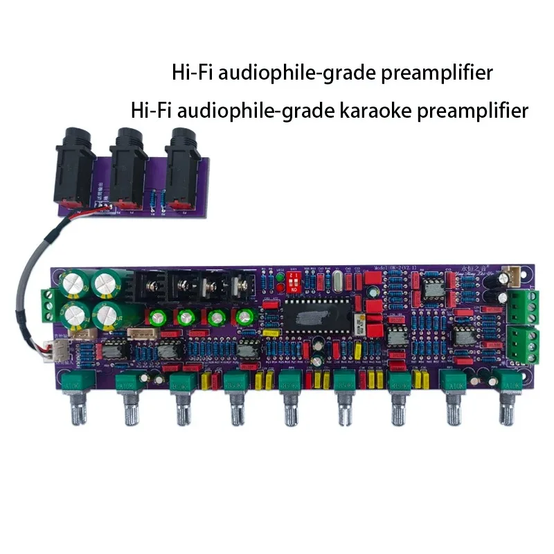 BAHOD OK-2 الراقية الكاريوكي المضخم لهجة مجلس قبل صدى مجلس الغناء KTV تأثير جيد HIFI تأثير ستيريو