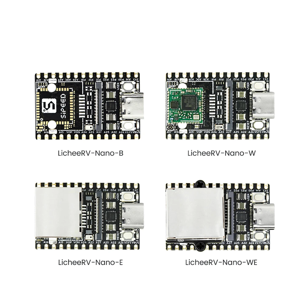 Imagem -03 - Licheerv-nano Sophgo Sg2002 Wifi Ethernet ai Visual Risc-v 1tops Int8 100m Conector Rj45 Construindo Linux e Conector Debian