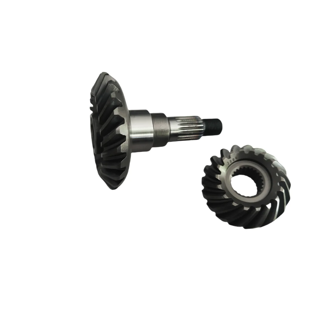 

Original genuine engine main and driven bevel gears are suitable for Hisun500 700 ATV UTV P004000224010000 P004000224020000