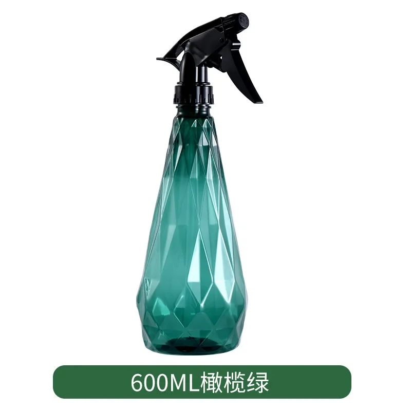 Pouring Water Pot Garden Watering Can Pot Spray Bottle Mister Hand Pressure Hairdressing Sprinkler 600ml