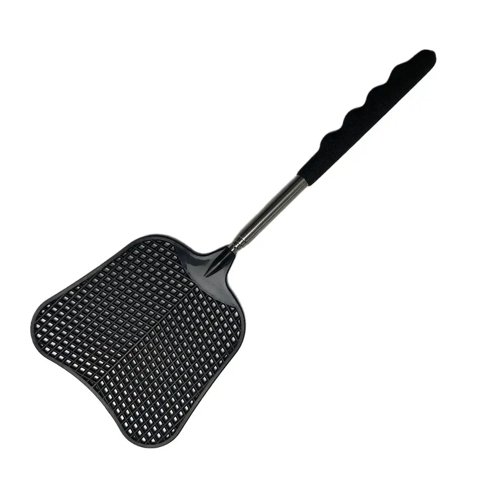 65cm Flyswatter Telescopic Fly Swatters Retractable Plastic Manual Swatter Extendable With Long Pole For Home Fly Killer