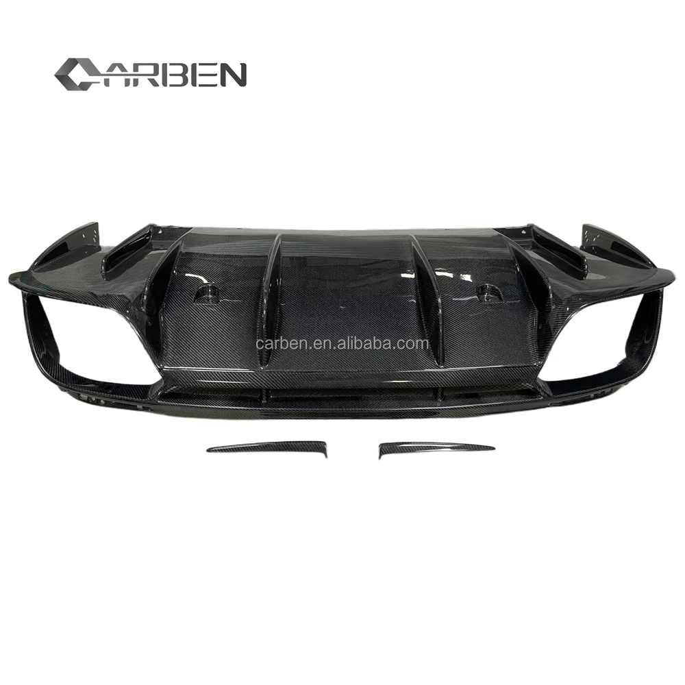 

OEM Style Carbon Fiber Rear Diffuser for Giulia QV Quadrifoglio 2.9T High Quality New Condition