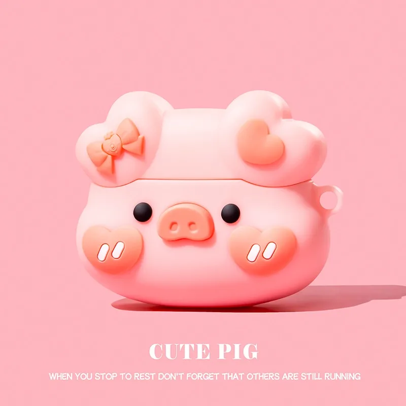 لهواوي FreeBuds SE4 ANC الكرتون لطيف Orca دوريان القنفذ سيليكون حقيبة سماعة الاذن غطاء مقاوم للصدمات واقية كم Funda