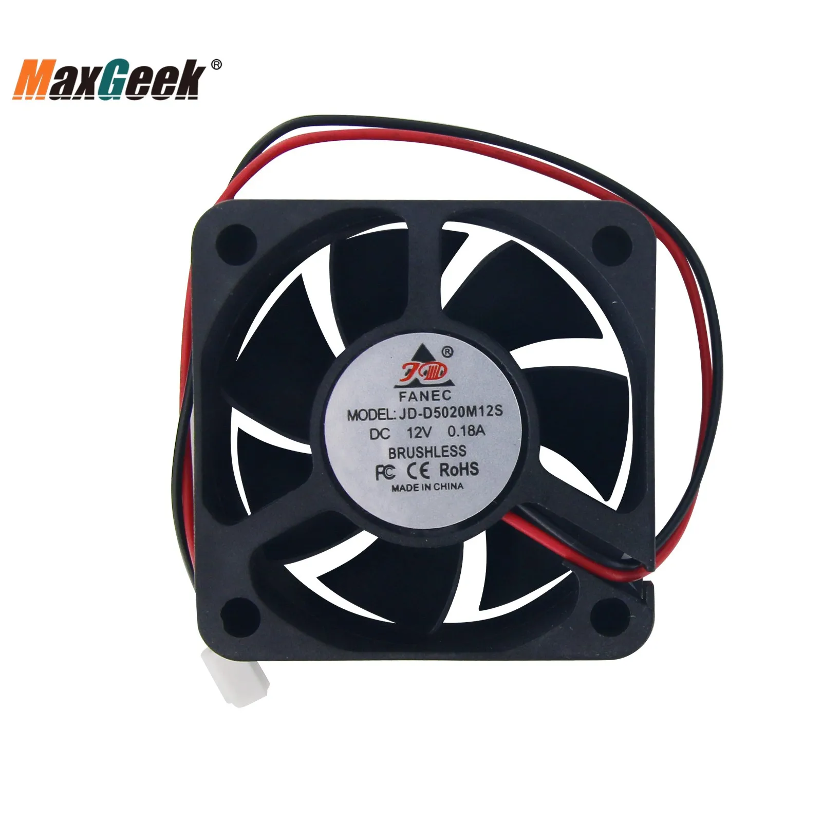 Maxgeek 3000W DC9-58V to DC3-56V DC-DC Automatic Step-down Power Supply Module with Auxiliary Power Board and Cooling Fan