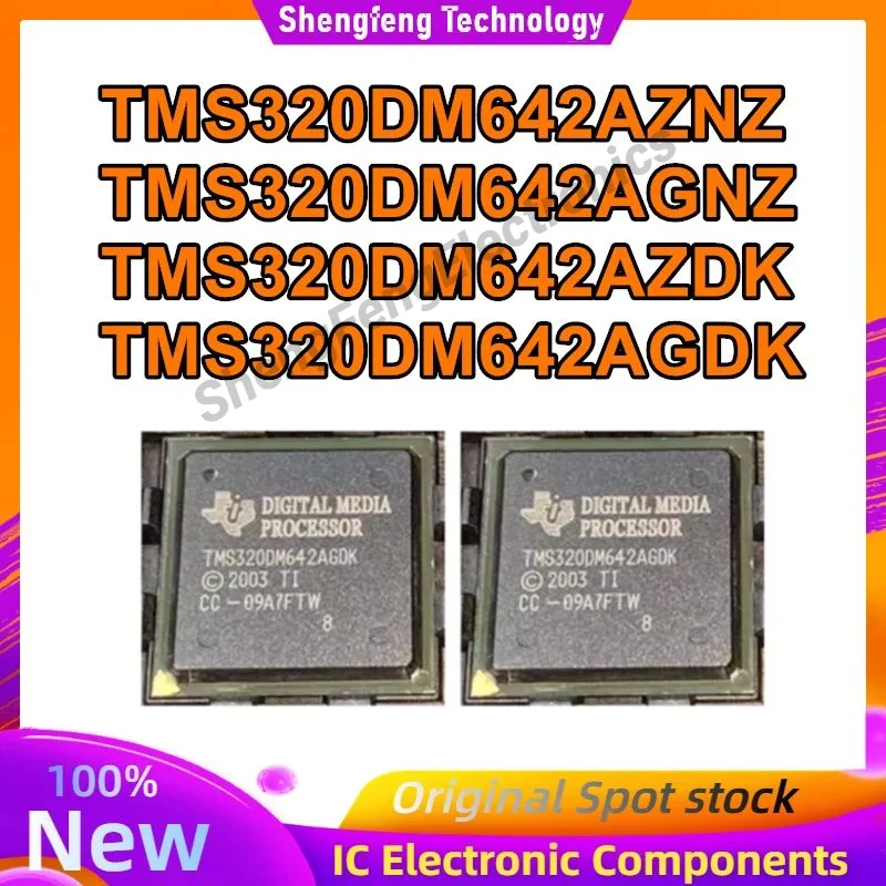 

TMS320DM642AZDK TMS320DM642AGDK TMS320DM642AZNZ TMS320DM642AGNZ BGA IC чипсет, новый, оригинальный, в наличии