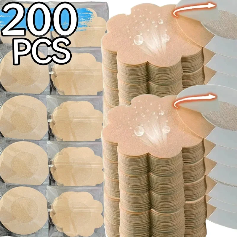 2/200Pcs Invisible Nipple Sticker for Women Non-Woven Disposable Breathable Breast Lift Tape Bra Breast Patch Pasties Pads