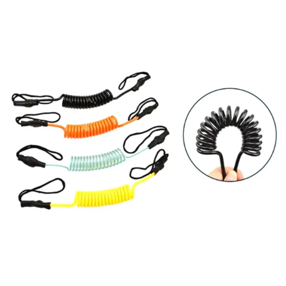 TPU Surfing Safety Hand Rope 1.3 Meters Surfboard Surfing Kayak Boat Leash Rope Stand Up Paddle Board Foot Leg Accessories