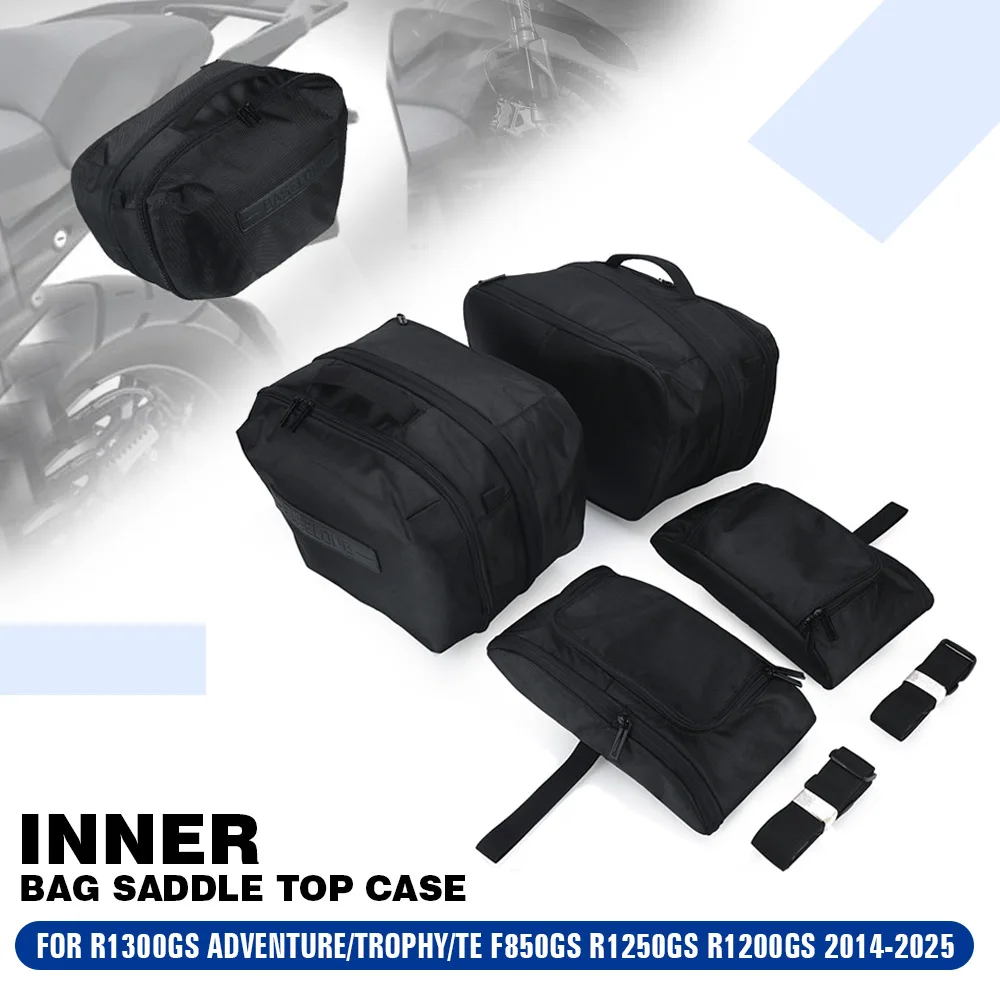

Motorcycle FOR BMW R1300GS Adventure/Trophy/TE F850GS R1250GS R1200GS 2014-2024 2025 Suitcase Inner Bag Left And Right Side Set