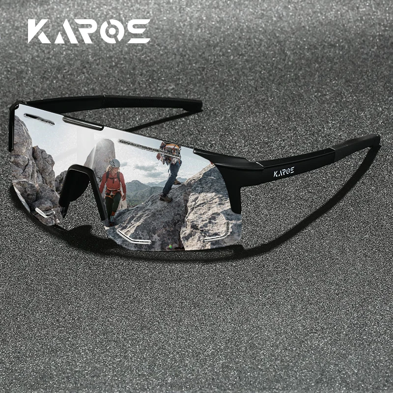

Lightweight Sports Sunglasses with Flexible PC Frame and UV400 Protection for Long Duration Athletic Activities