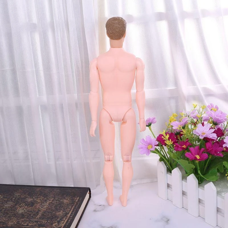 

30cm 12 Moveable Jointed for Doll Body for Ken Boy Male Man Boyfriend for Prince Nude Dolls DIY 15UB