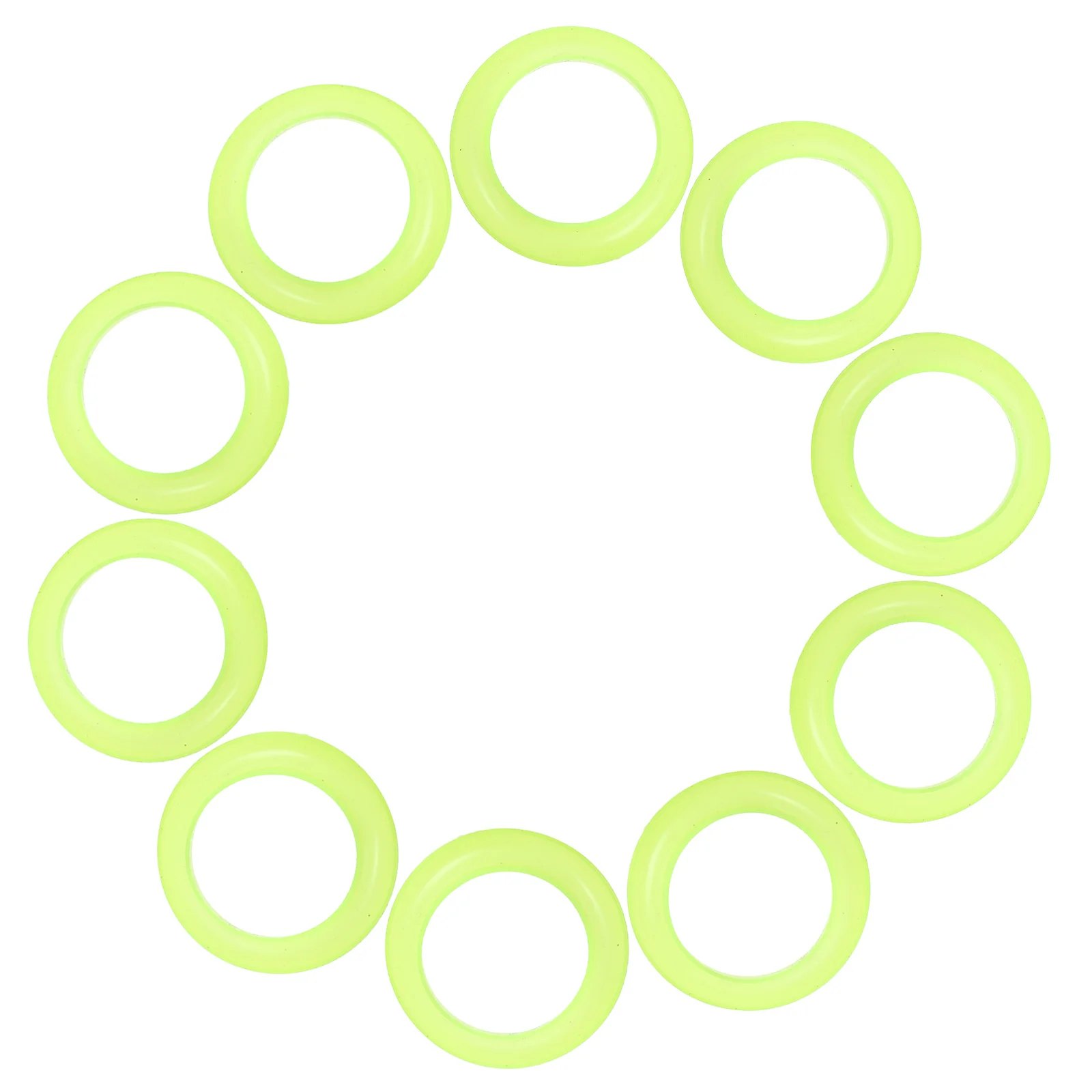 100 шт. светящееся кольцо огнетушителя, защитный аксессуар, светящиеся запасные части для экстренной видимости