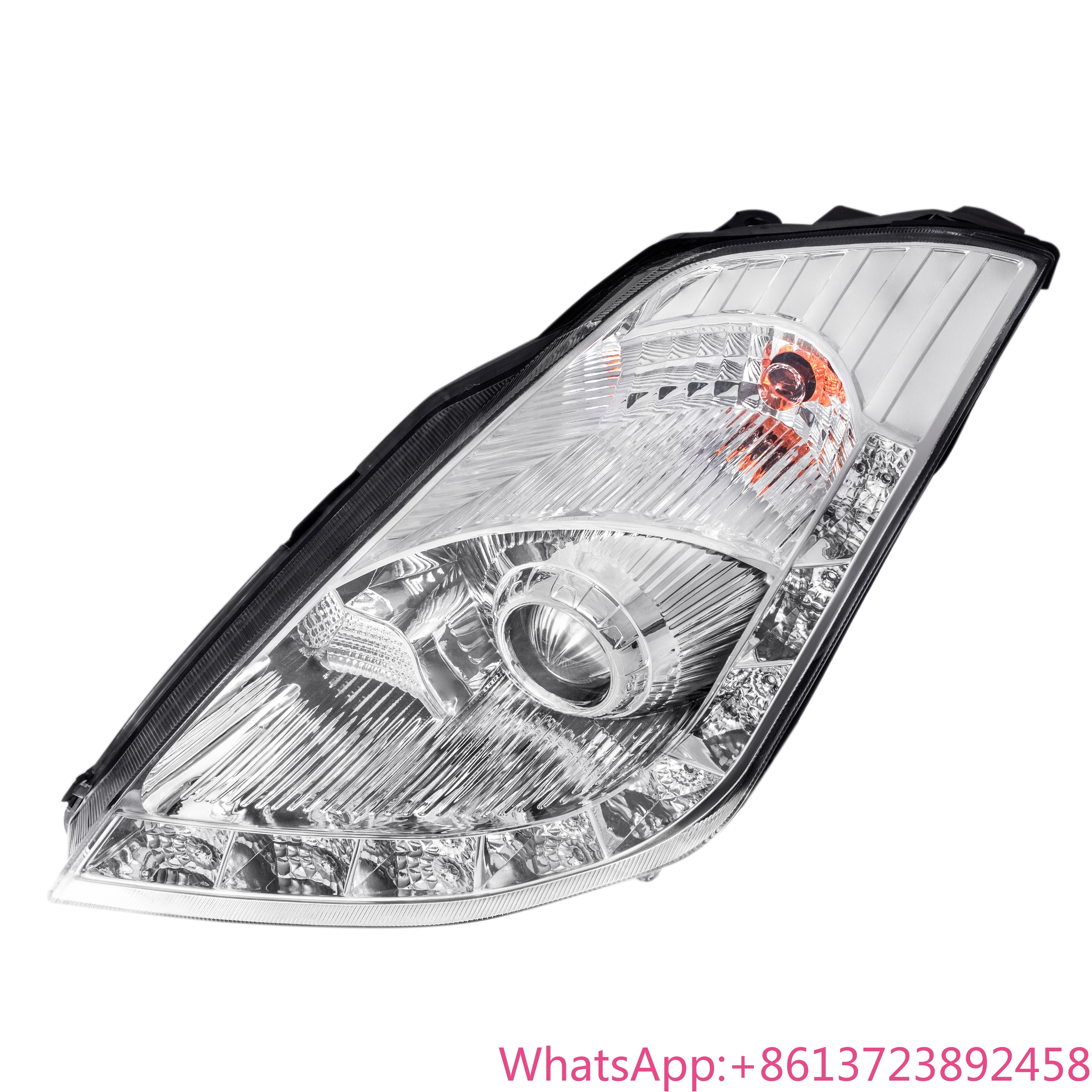 

Hot-selling Front light SMD LED Light Strip Projector Headlights FOR 2006-2009 Nissan 350Z (Chromed Housing/Clear Lens)