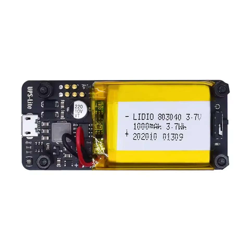 UPS-Lite Power Board for  Pi Zero, Built-in 1000mAh Battery Pack Charger with Power Detection Function
